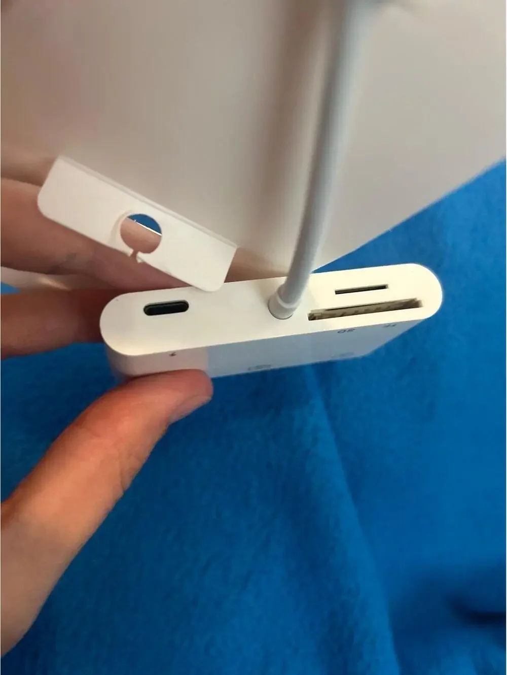 C481  adapter for iPhone card reader camera